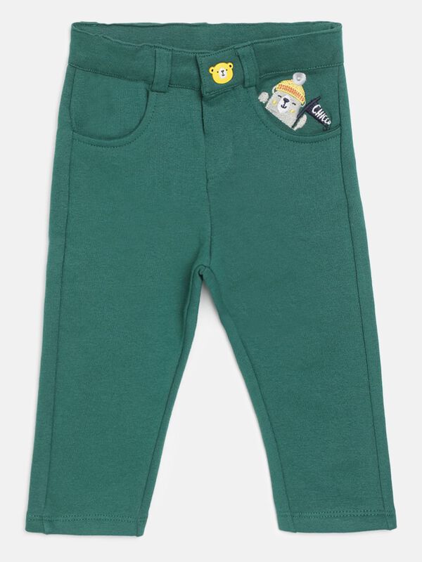 Fleece Long Trousers -Green image number 0